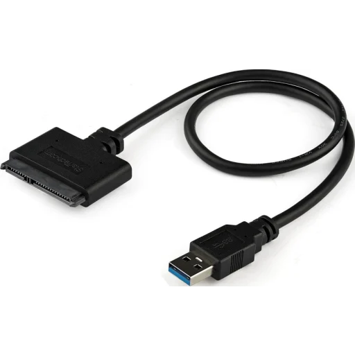Adaptador StarTech USB3S2SAT3CB, Cable USB 3.0 a HDD 2.5"" SATA III 0.5m