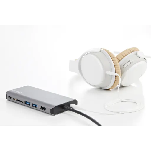 Imagen 6 de Adaptador Multipuertos USB-C HDMI/VGA 100W PD Ethernet 1xUSB C 2x USB 3
