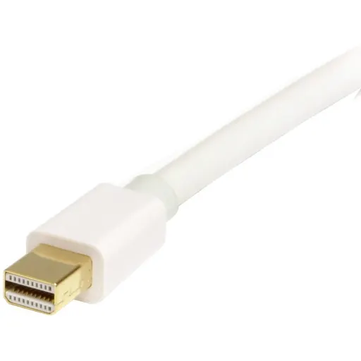 Imagen 2 de Cable Mini DP a DP v1.2 M/M 4K 3840x2160 60Hz 32AWG 2mts Color Blanco - StarTech