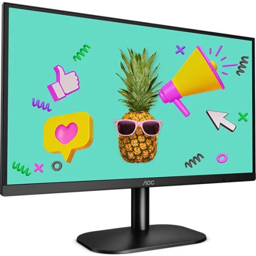 Imagen 2 de Monitor AOC 24B2XHM 23.8" FHD 1920*1080 LED VA HDMI VGA 75Hz