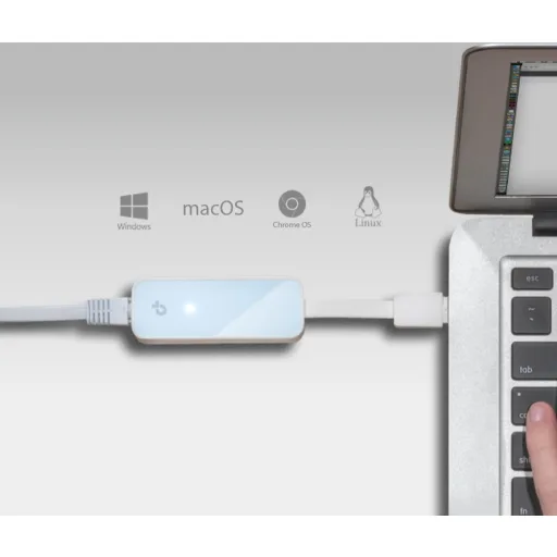 Imagen 4 de Adaptador USB 2.0 a Red Ethernet RJ-45 10/100 - TP-Link UE200