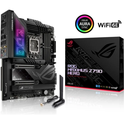 Imagen 5 de Tarjeta Madre Asus ROG MAXIMUS Z790 HERO LGA1700 14°G 4*DDR5 5*M.2 WiFi HDMI ThB