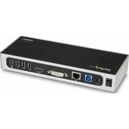 Imagen 7 de Docking Station StarTech Host USB 3.0, Prtos HDMI DVI 6*USB3.1 USB-B Audio LAN.