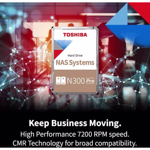 Imagen 3 de Disco Duro Toshiba N300 Pro 14TB 3.5" 7200RPM SATAIII 6Gb/s 512MB