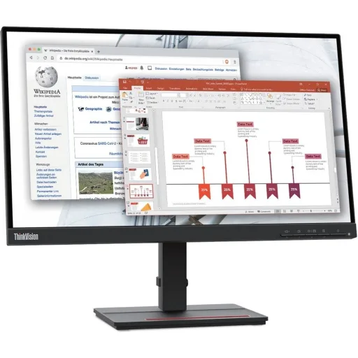 Imagen 1 de Monitor Lenovo S22e-20 21.5" FHD 1920*1080 LED VA HDMI VGA 6ms 75Hz