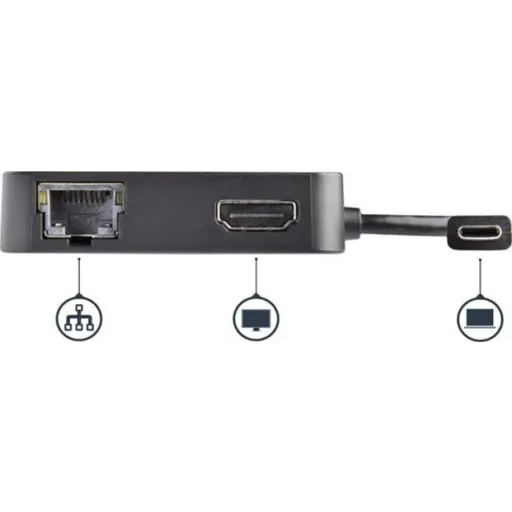 Imagen 2 de Docking Station StarTech USB-C a HDMI USB-A3.0/USB-C3.0 LAN, 4K 10/100/1000MBs