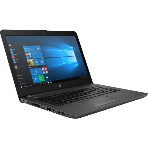 Imagen 4 de HP 240 G6 - Celeron N3060 / 1.6 GHz - FreeDOS 2.0 - 4 GB RAM - 500 GB HDD - 14" TN 1366 x 768 (HD) - HD Graphics 400 - plata ceniza oscuro, textura de tejido natural - kbd: Latinoamérica