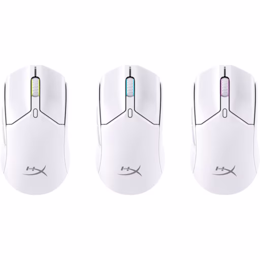 Imagen 6 de HyperX Pulsefire - Mouse - Wireless - White - Haste 2 Mini
