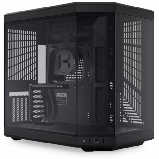 Imagen 0 de Gabinete Gamer Hyte Y70, 2*USB3.2 USB-C, Vidrio templado Sin Fuente, Color Negro