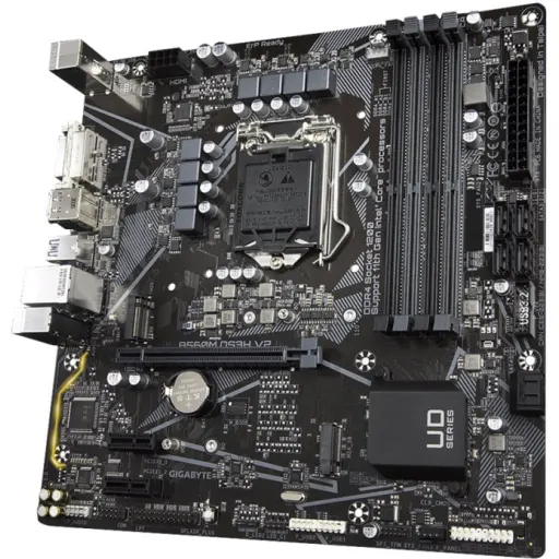 Imagen 2 de Tarjeta Madre Gigabyte B560M DS3H V2 LGA1200 11°G 4*DDR4 2*M.2 DP DVI HDMI mATX
