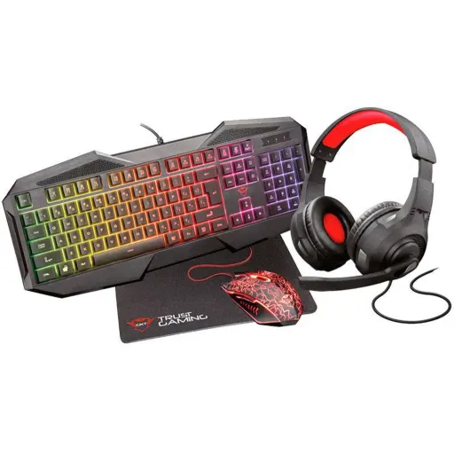 Imagen 0 de Trust GXT 1180RW Gaming Bundle 4-in-1 (23086)
