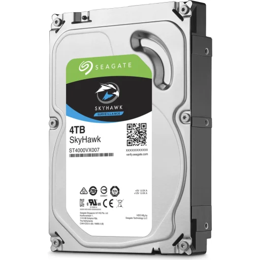 Imagen 0 de Disco Duro Seagate SkyHawk 4TB 3.5" 5900RPM SATA III 64MB p/Videovigilancia