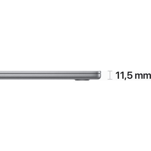 Imagen 2 de MacBook Air 15.3/ M2 8C/ GPU 10C/512GB/8GB RAM gris espacial