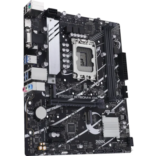 Imagen 2 de Tarjeta Madre Asus PRIME B760M-K D4 LGA1700 13°G 2*DDR4 2*M.2 HDMI VGA PS/2 ATX