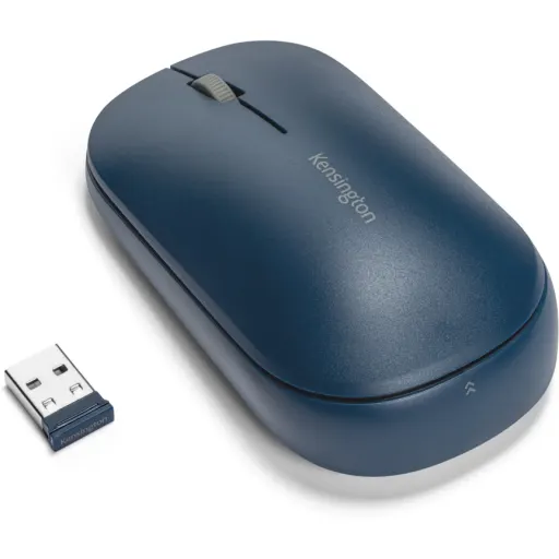 Mouse Inalámbrico Kensington  Dual SureTrack Óptico 2400DPI USB y Bluetooth Azul