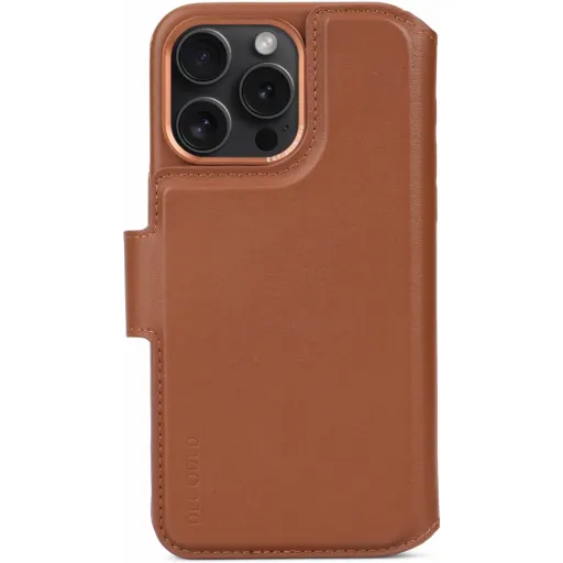 Funda de cuero Marrón con bolsillo iPhone 11 Pro Max