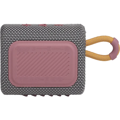 Imagen 2 de Parlante JBL Go 3, Batería recargable Bluetooth 5.1 Cable USB-C Gris