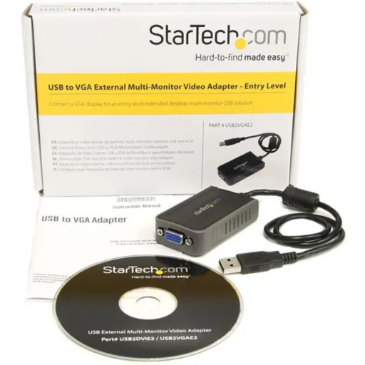 Imagen 4 de Adaptador de Video Externo USB A a VGA Macho Resolución Máxima 1600*1200 