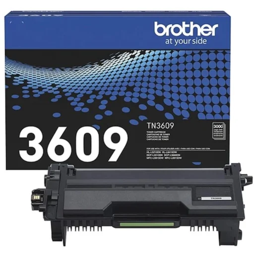 Imagen 0 de Toner Brother TN3609 Negro, para DCPL5510DN 5660DN/MFCL5915DW 6915DW 3.000Pág