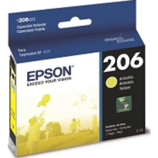 Cartucho de Tinta Epson T206420-AL Color Amarillo aprox 200 pag p/  XP-2101