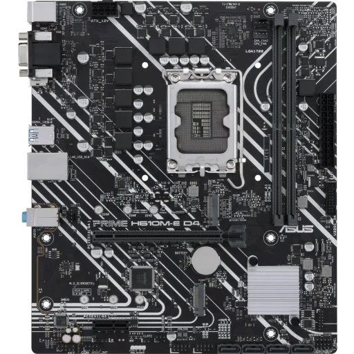 Imagen 0 de Tarjeta Madre Asus PRIME H610M-E D4-CSM LGA1700 13°G 2*M.2 2*DDR4 DP HDMI VGA