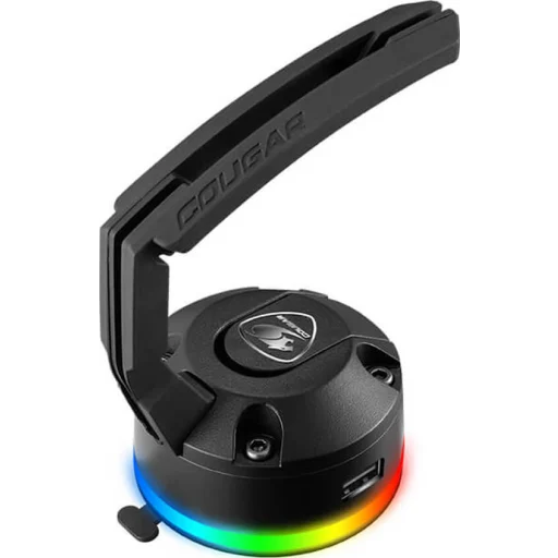Imagen 0 de Soporte Cable Mouse Cougar Bungee Bunker RGB USB Soporte Pasivo Color negro