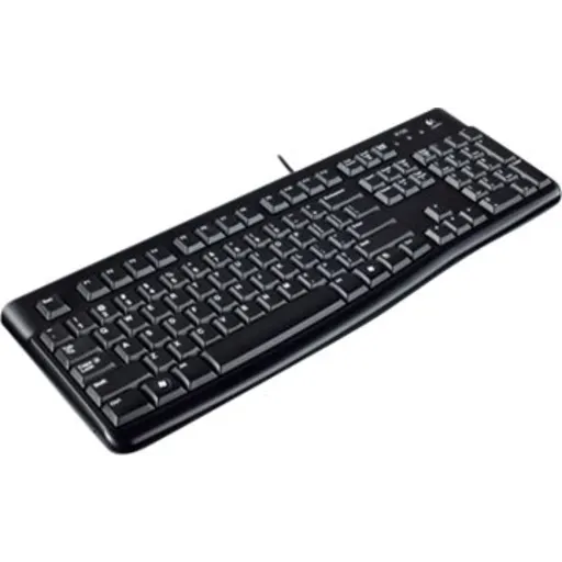 Imagen 0 de Kit Teclado Mouse Alámbrico Logitech MK120 Interfaz USB Color Negro