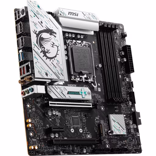 Imagen 3 de Tarjeta Madre MSI B760M GAMING PLUS WIFI LGA1700 4*DDR5 HDMI DP 2*M.2 ATX