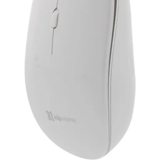 Imagen 1 de Mouse Inalámbrico KlipX KMW-335WH Óptico 1600DPI 2.4GHz 4 Botons Recp USB Blanco