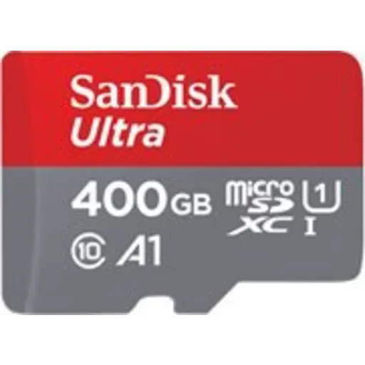 Imagen 0 de Memoria MicroSDXC 400GB SanDisk Ultra UHS-1 U1 CL10 Lect 120MB/s con Adaptador