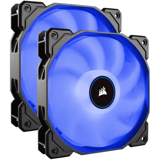 Imagen 0 de Corsair Air Series AF140 LED (2018) Blue 140mm Dual Pack [CO-9050090-WW]