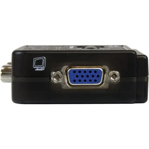 Imagen 6 de Kit Switch KVM 2 Port USB c/Audio VGA 2048x1536, PC1 PC2 - StarTech