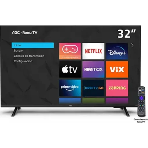 Imagen 0 de Televisor AOC 5135 32" HD 1366*768 SmartTV Roku 3*HDMI USB WIFI LAN RF 