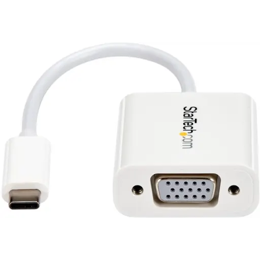 Imagen 11 de Adaptador Gráfico USB-C a VGA USB 3.1 Tipo-C Color Blanco Resolucion 1920*1200