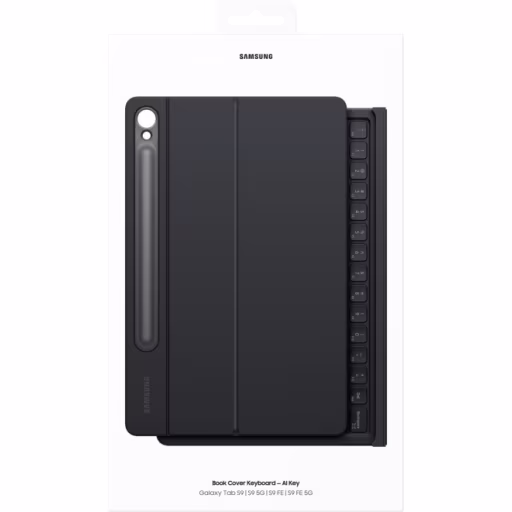 Imagen 10 de Funda Folio con Teclado Tablet Samsung TAB S9  Negro p/Galaxy TAB S9 /Tab S9 FE