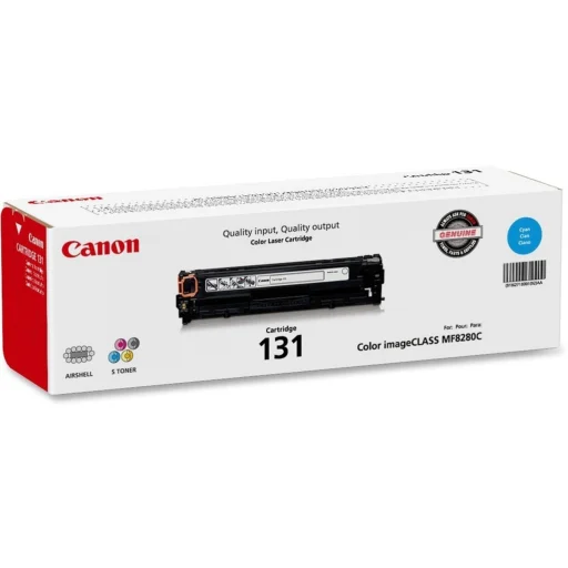Imagen 2 de Toner Canon 131 Cyan, compatible imageCLASS MF8280Cw, 1.500 Páginas