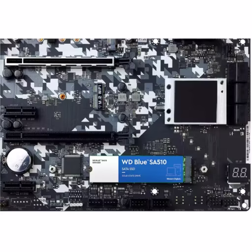 Imagen 3 de WD Blue SA510 WDS250G3B0B - SSD - 250 GB - interno - M.2 2280 - SATA 6Gb/s - azul