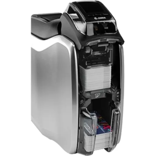 Imagen 1 de Impresora de Credenciales Zebra ZC300 Doble Cara USB LAN ISO Sin Software