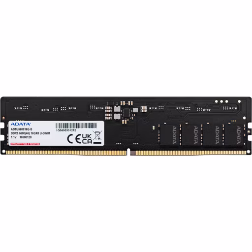Memoria RAM 16GB DDR5 5600MHz DIMM CL46 NonECC 1.1V Adata