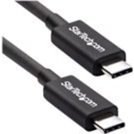 Imagen 2 de Cable Thunderbolt 3 USB-C M/M 20Gbp/s 4K 60Hz 2 Mts Nique Color Negro - StarTech