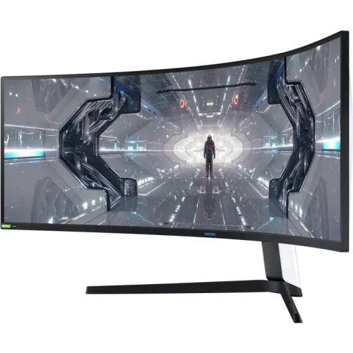 Imagen 3 de Monitor Gamer Curvo Samsung UltraWide Odyssey G9 DQHD 49" 5120x1440 LED HDMI DP