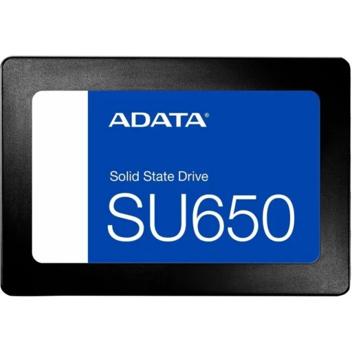 Unidad SSD AData SU650 1TB 2.5"" 7mm SATA III 6.0Gb/s Lec520MB/s Esc450MB/s