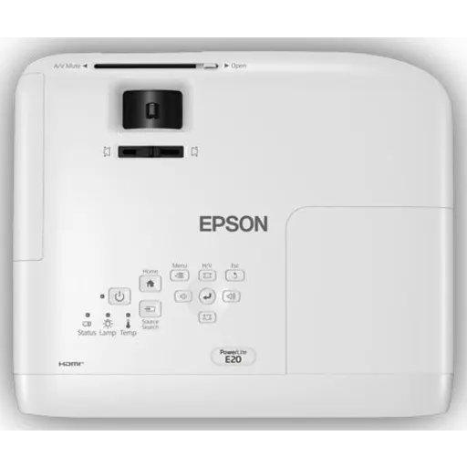 Imagen 2 de Proyector Epson PowerLite E20 3400 Lúmenes 1024 x 768 (XGA) USB HDMI Audio