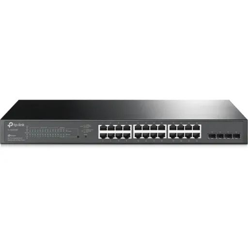 Imagen 0 de Switch TP-link TL-SG2428P JetStream 24 Puertos Gigabit (PoE+) 4x SFP Montaj Rack