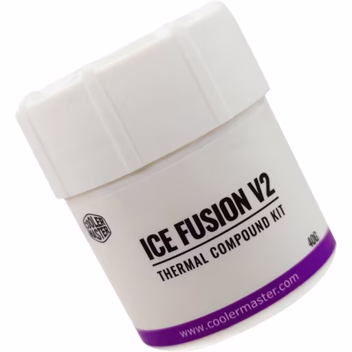 Imagen 1 de Pasta Térmica CoolerMaster ICEFUSION V2, Alta Conductividad  40g Color Gris
