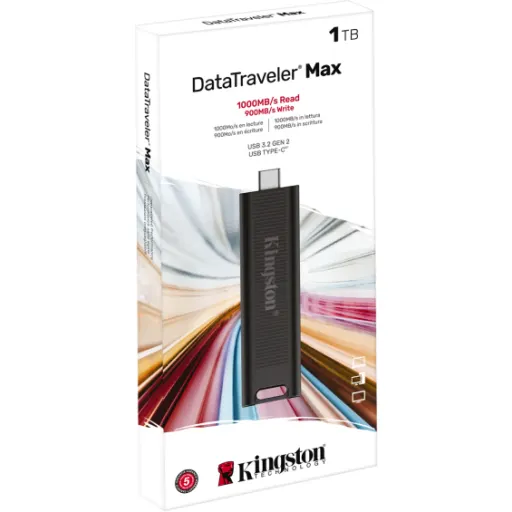 Imagen 8 de Pendrive 1TB Kingston DataTraveler USB-C 3.2 Gen 2 Lec 1000MB/s Esc 900MB/s