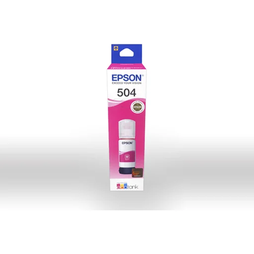 Imagen 0 de Botella de Tinta Epson T504 Magenta C13T03N32A L4150, L4160, L6161, L6171, L6191