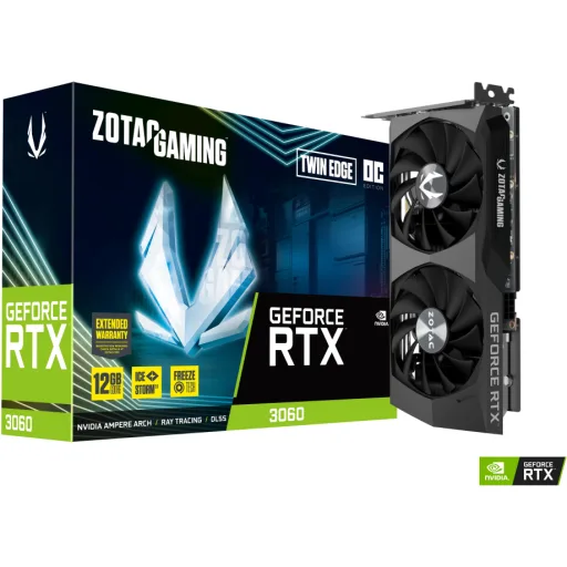 Imagen 7 de Tarjeta de Video Zotac GF-RTX 3060 Twin Edge OC 12GB GDDR6 PCIe4.0 16x 3*DP HDMI
