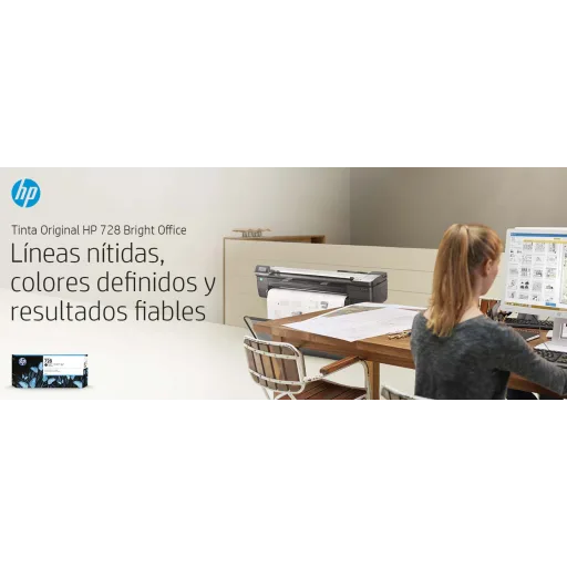 Imagen 5 de Cartridge HP 728 Negro Mate Compatible DesignJet T730/nHP DesignJet T830, 300ml