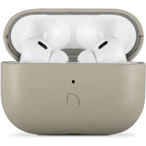 Imagen 1 de Funda cuero para Airpods Pro 2a y 1a gen Decoded Clay